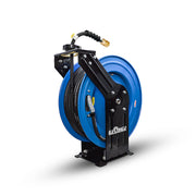 BluShield 1/4" X 100' 3000 PSI Polyester Braided Retractable Pressure Washer Hose Reel