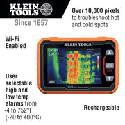 Rechargeable Thermal Imager with Wi-Fi