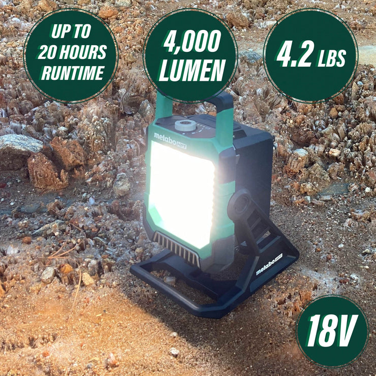 18V MultiVolt Lithium-Ion Cordless 4,000 Lumen LED Work Light (Tool Only)
