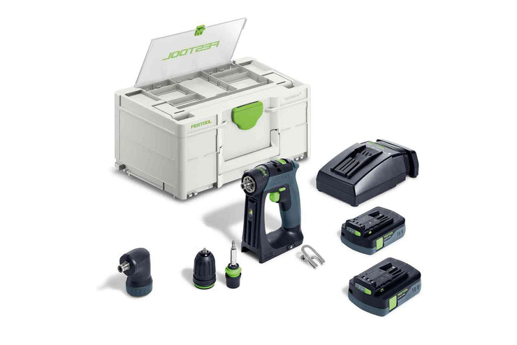 Festool 576889 CXS 18 HPC 4.0 I-Set Cordless Drill