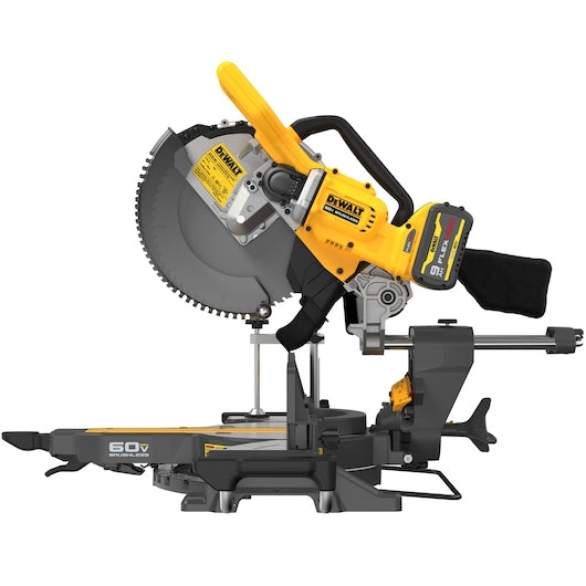 DeWalt DCS781X1 12" Double Bevel Sliding Compound FlexVolt Miter Saw Kit