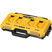 DeWalt DCB104D4 Multiport Simultaneous Battery Charger with 2.0 Amp-Hr Battery 4-Pack