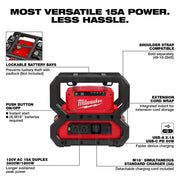 Milwaukee 2845-20 M18 CARRY-ON 3600W/1800W Power Supply