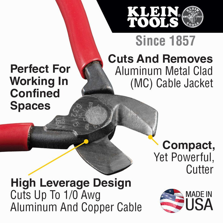 Klein 63215 High-Leverage Compact Cable Cutter