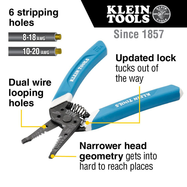 Klein K11095 Klein-Kurve Wire Stripper / Cutter