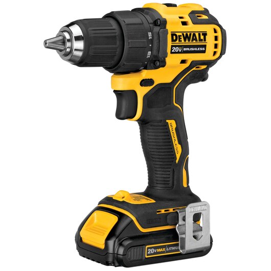 DeWalt DCD708C2 ATOMIC 20V MAX Brushless Compact 1/2" Drill/Driver Kit